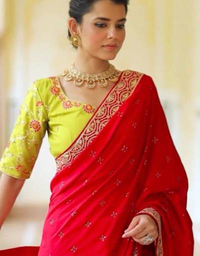 ANIKA BY RAA GEORGETTE SAREE MANUFACTURER IN INDIA